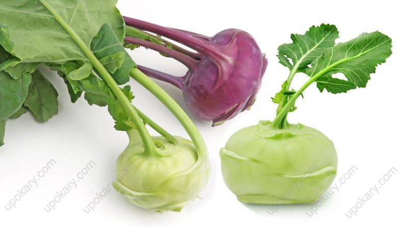 healthy kohlrabi