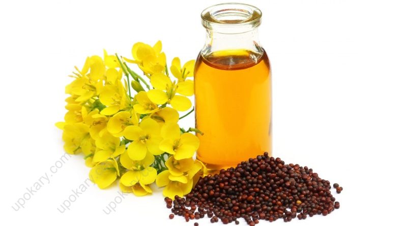 Organic Mustard Oil with seeds