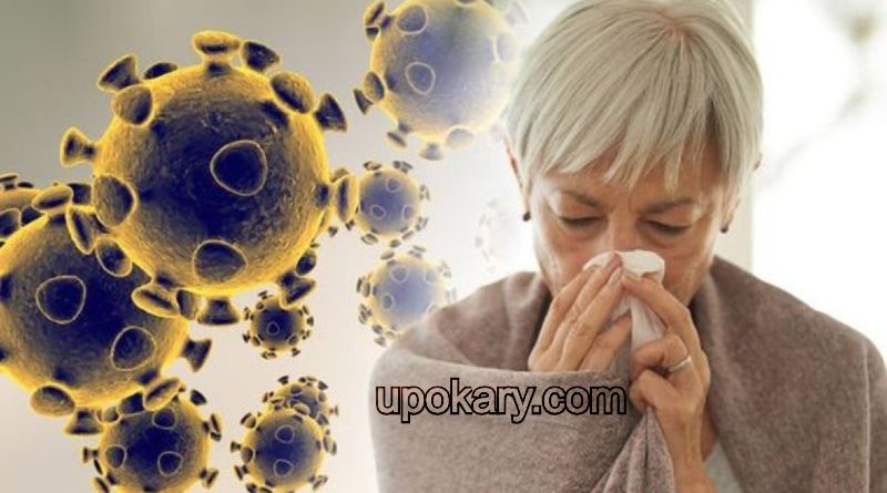 coronavirus elderly woman