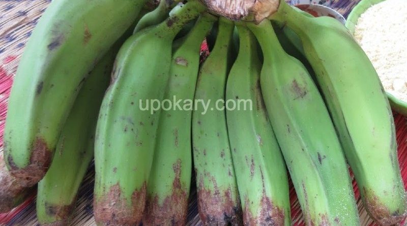 healthy green banana