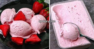 Strawberry ice cream