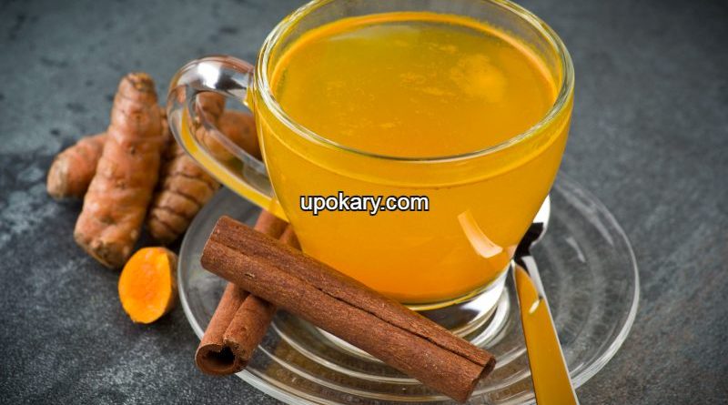 herbal tea with turmeric