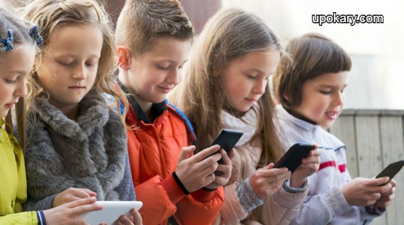 mobile among children