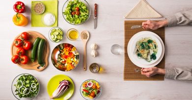 Raw foods cooked foods