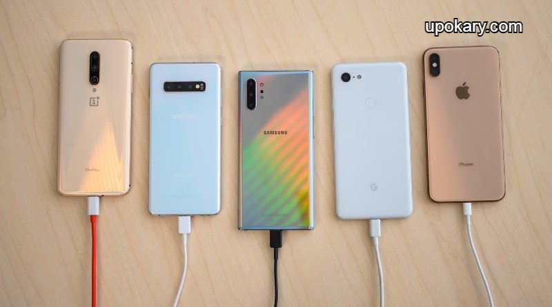 Smartphone battery charge