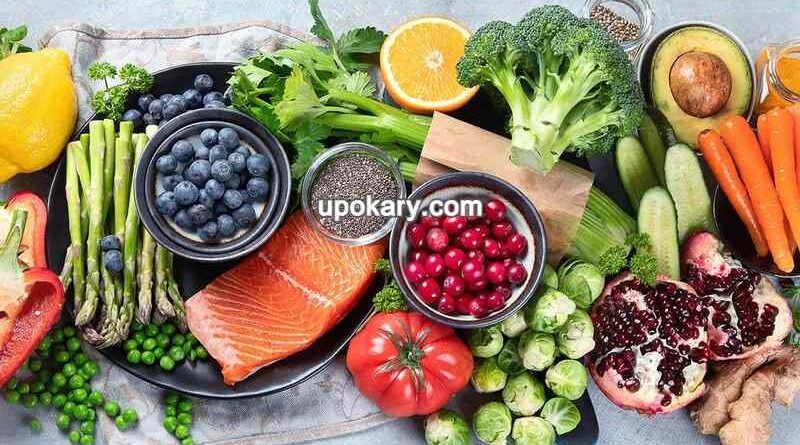 স্বাস্থ্যকর খাবার।